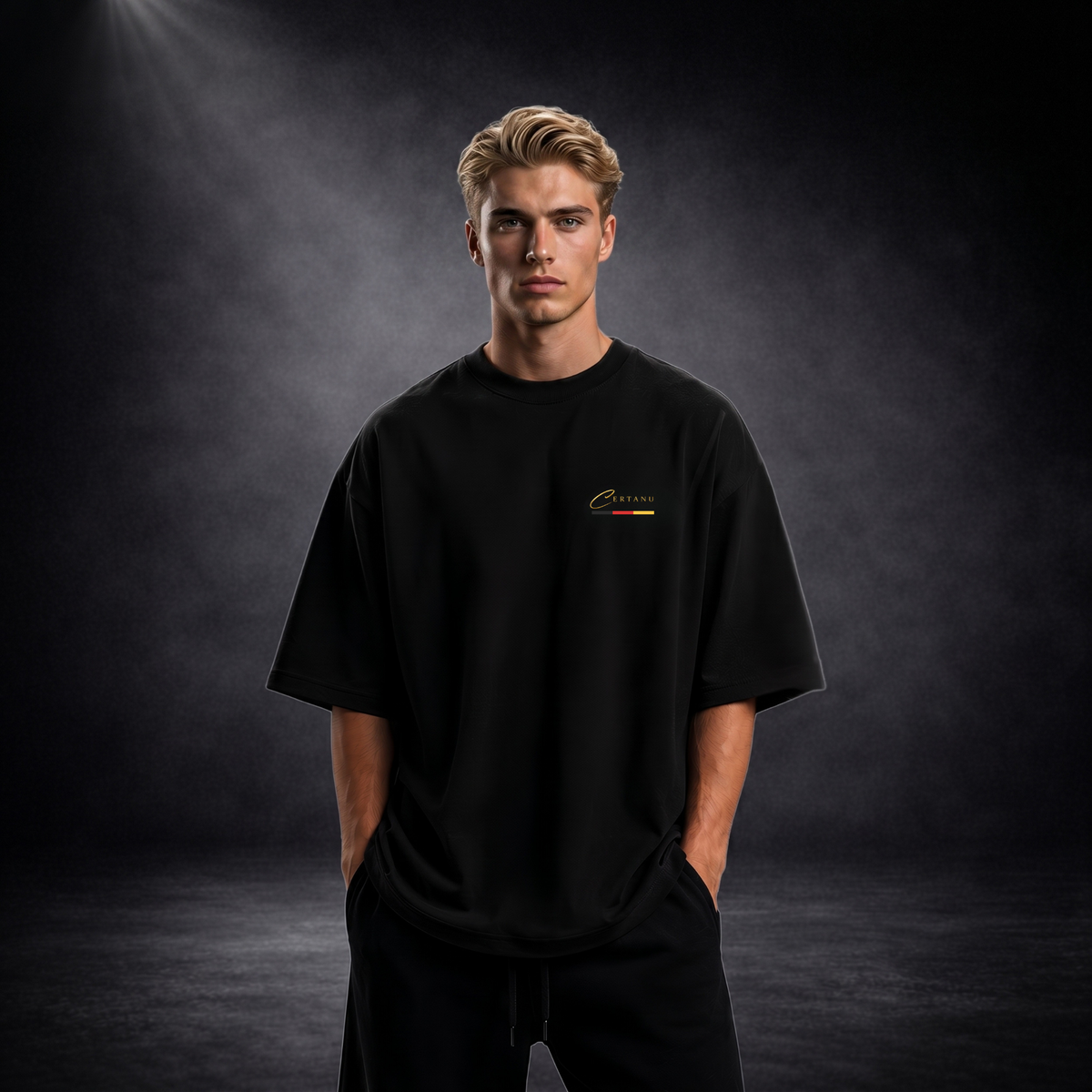 CERTANU Deutschland Fußball Weltmeister Oversized Shirt – Premium Fan Edition