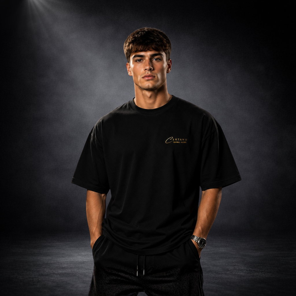 CERTANU GOOD MORNING Football Culture – Premium Oversized T-Shirt9