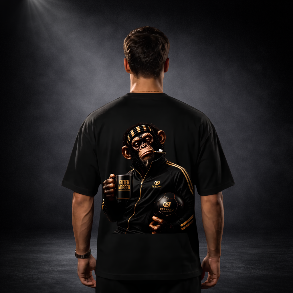 CERTANU GOOD MORNING Football Culture – Premium Oversized T-Shirt9