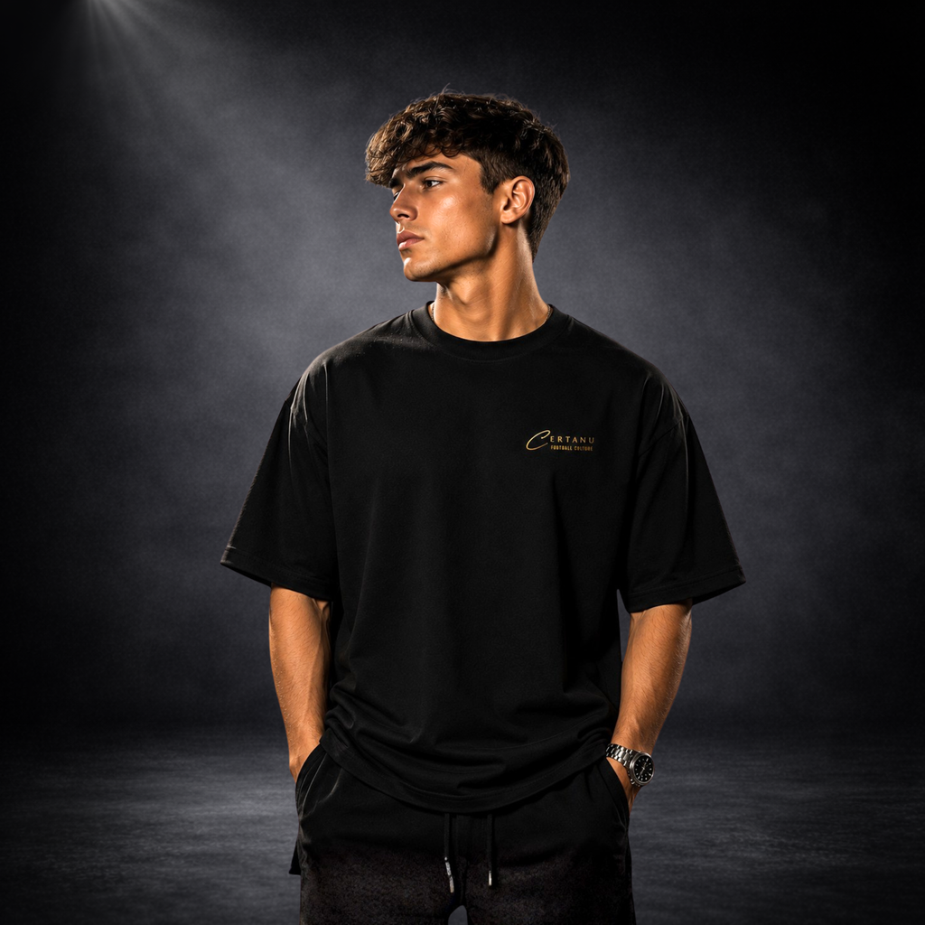 CERTANU GOOD MORNING Football Culture – Premium Oversized T-Shirt9