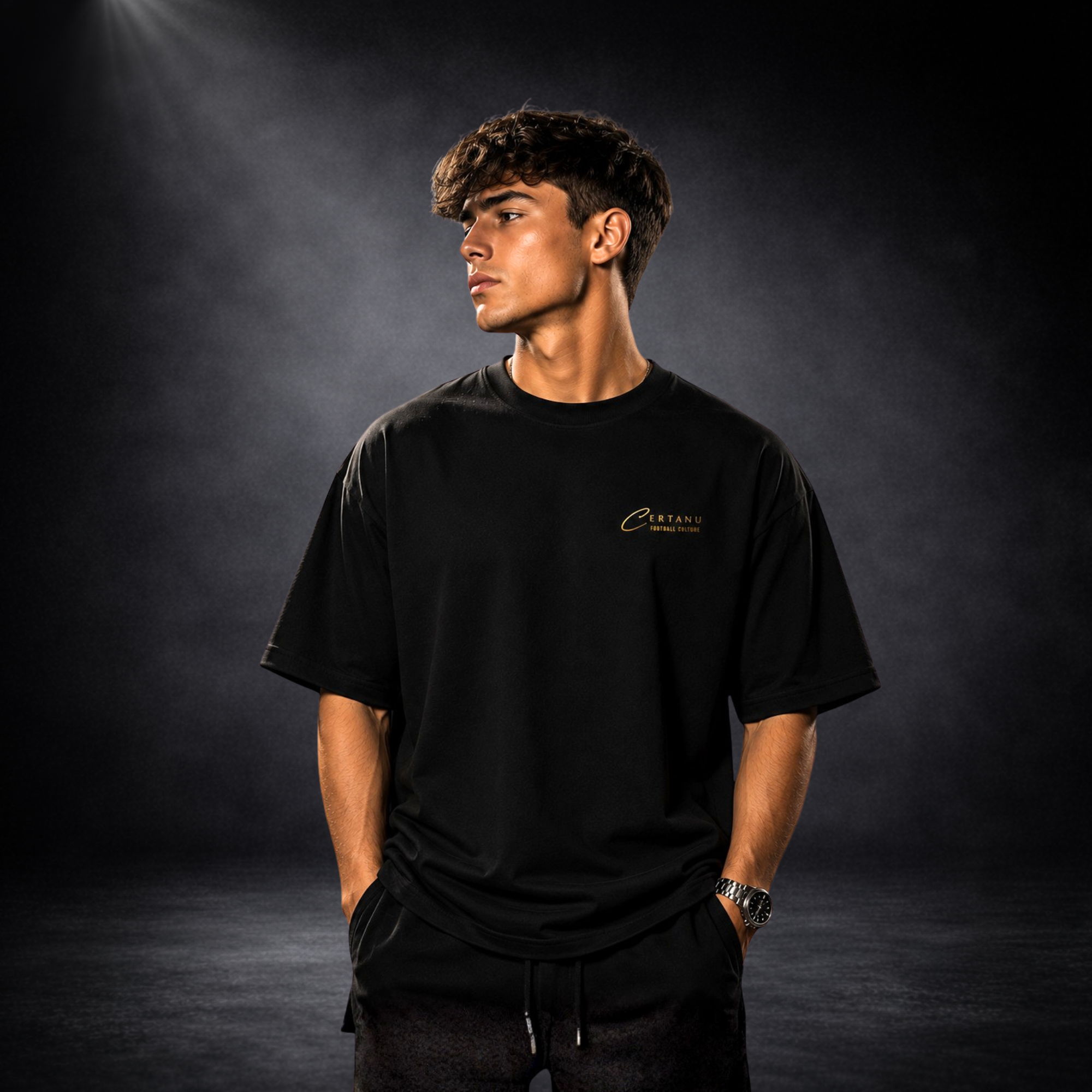 CERTANU GOOD MORNING Football Culture – Premium Oversized T-Shirt9